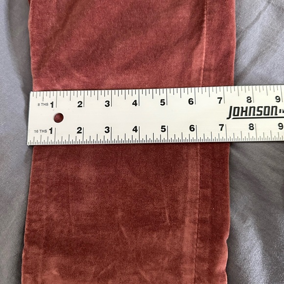 DL1961 MARGAUX Mid-Rise Instasculpt  Ankle Skinny Fervid Velvet Pant Size 26 - Picture 12 of 15